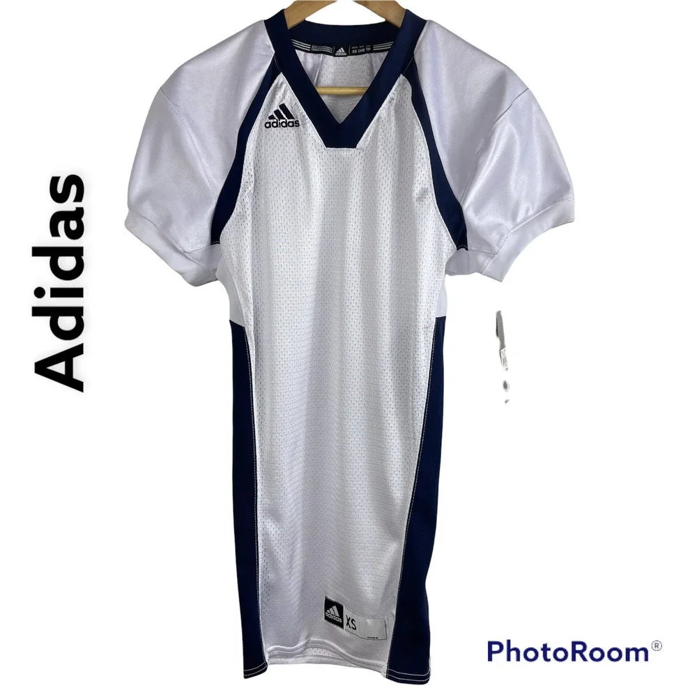 Adidas Team Blank Jersey Men's Boys Size XS